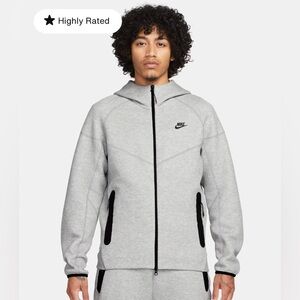Nike Sportswear Tech Fleece Windrunner- Men's Full-Zip Hoodie
